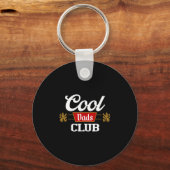 Cool Dads Club Shirt Father's Day From Daughter So Sleutelhanger (Voorkant)