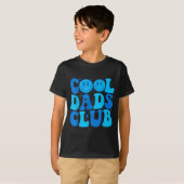 Cool Dads Club Shirt Retro Groovy Dad Father's Day (Voorkant volledig)