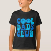 Cool Dads Club Shirt Retro Groovy Dad Father's Day (Voorkant)