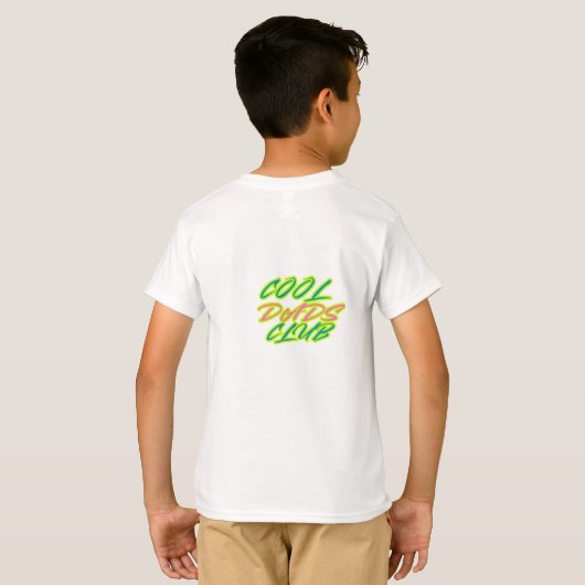 Cool Dads Club T-shirt – Stijlvol (Achterkant volledig)