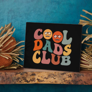 Cool Dads Club Vader Vaderdag Retro Groovy Fotoplaat