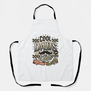 Cool Dads Club Vintage Gravure Vader T-shirt Ontwe Schort