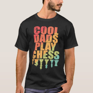 Cool Dads speelt schaakspel T-shirt