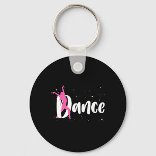Cool Dance for Women Girls Ballroom Lyrical Hip Ho Sleutelhanger