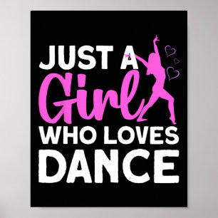 Cool Dance Voor Meisjes Vrouwen Hip Hop Danser Bal Poster