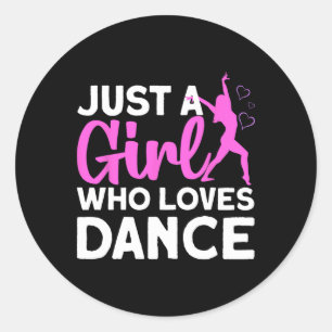 Cool Dance Voor Meisjes Vrouwen Hip Hop Danser Bal Ronde Sticker
