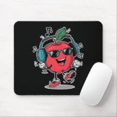 Cool Dancing Apple Muismat (Met muis)