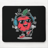 Cool Dancing Apple Muismat (Voorkant)
