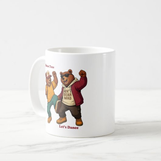 Cool Dancing Bears Koffiemok (Voorkant links)