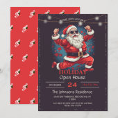 Cool dansen Sinterklaas Illustratie Kaart (Voorkant / Achterkant)