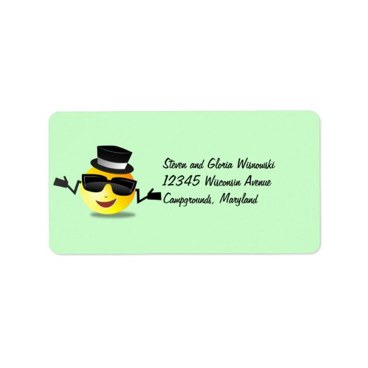 Cool Dapper Etiket (Voorkant)