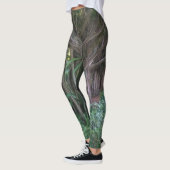 Cool Dark Forest Tress Print Leggings (Links)