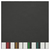 Cool Dark Psychedelic Piano Keys Stof (Swatch)