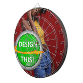 COOL! Dart Board - Regelgrootte - Geprofileerde in Dartbord (Voorkant Rechts)