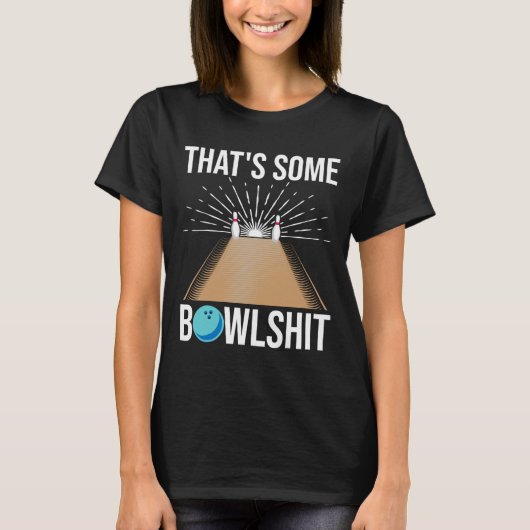 Cool Dat is een grappig bowlingcadeau voor mannen T-shirt (Voorkant)
