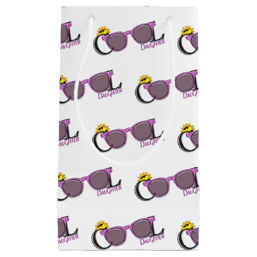 Cool Daughter zonnebril Klein Cadeauzakje (Voorkant)