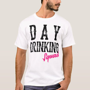 Cool Day Drink Squad Funny Alcohol Drinker Gro T-shirt