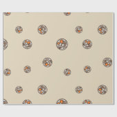 Cool Decentraland Cryptocurrency Coin Sign Patroon Cadeaupapier (Vlak)