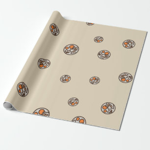 Cool Decentraland Cryptocurrency Coin Sign Patroon Cadeaupapier