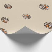 Cool Decentraland Cryptocurrency Coin Sign Patroon Cadeaupapier (Hoek)