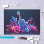 Cool Decoupage muziekliefhebbers Tissuepapier (Craft)