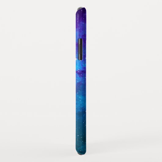 Cool Deep Space Galaxy met naam Case-Mate iPhone Case (Achterkant/rechts)