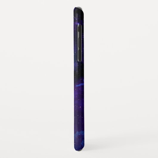 Cool Deep Space Galaxy met naam Case-Mate iPhone Case (Achterkant/links)