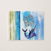 Cool Deep Zee Vist Ocean Legpuzzel (Horizontaal)