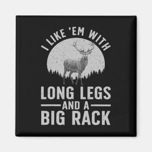 Cool Deer Hunting Art Voor Mannen Vrouwen Jagen Wi Magneet