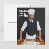 Cool Denemarken 100% hygge-gezellig eten! Briefkaart (Voorkant / Achterkant)