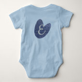 Cool denim look romper (Achterkant)