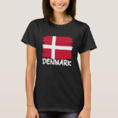 Cool Denmark Flag T-shirt (Voorkant)