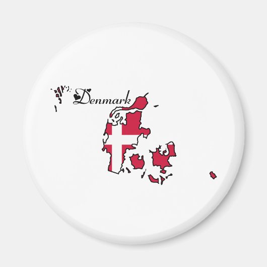 Cool Denmark Magneet (Voorkant)