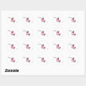Cool Denmark Ronde Sticker (Vel)