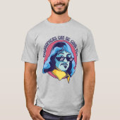 Cool Descartes Philosopher T-shirt (Voorkant)