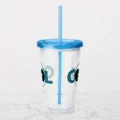 Cool Design Acryl Tumbler Drinkbeker (Rechts)
