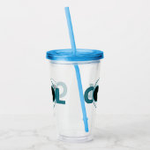 Cool Design Acryl Tumbler Drinkbeker (Links)