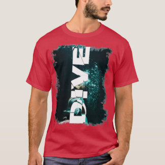 Cool Design Diver Diving Scuba Zee Scuba Diving Di T-shirt