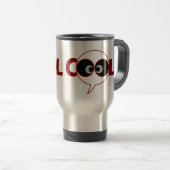 Cool Design Travel Mug Reisbeker (Voorkant rechts)