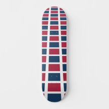 Cool Design Vet Rode en Blauwe Patroon 8 inch