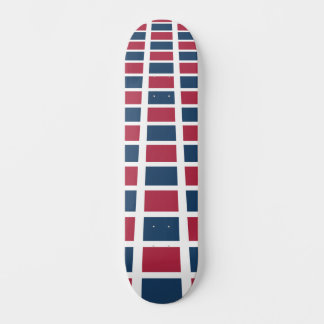 Cool Design Vet Rode en Blauwe Patroon 8 inch Persoonlijk Skateboard