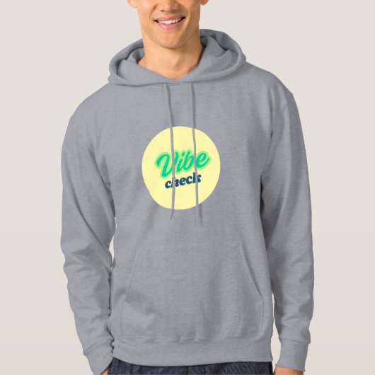 Cool Design: Vibe Check Hoodie (Voorkant)
