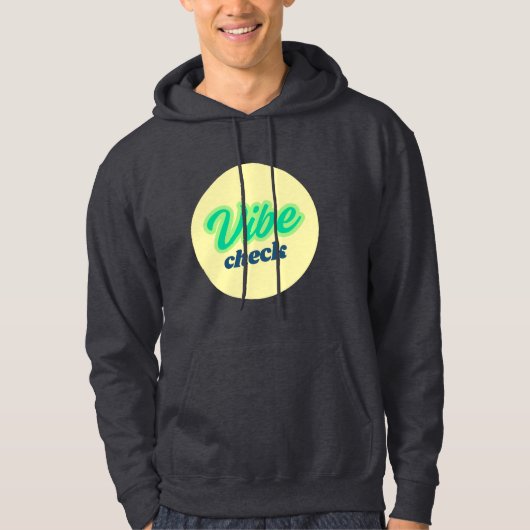 Cool Design: Vibe Check Hoodie (Voorkant)
