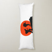 Cool designer kussen Ik hou van wandelen (Achterkant (Verticaal))