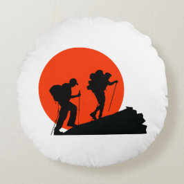 Cool designer kussen Ik hou van wandelen