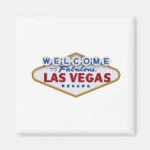 Cool Designer Magnet Welkom bij Las Vegas (Voorkant)
