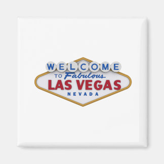 Cool Designer Magnet Welkom bij Las Vegas