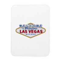 Cool Designer Magnet Welkom bij Las Vegas