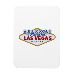 Cool Designer Magnet Welkom bij Las Vegas Magneet