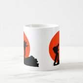 Cool Designer mok Ik hou van wandelen (Center)